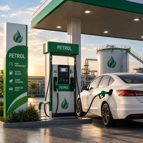 Petrol dispensing at a retail station